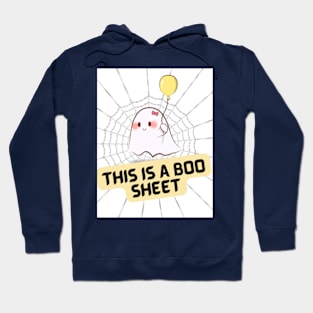 this is a boo sheet Hoodie